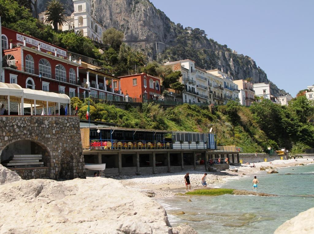 Hotel Belvedere E Tre Re Capri Dış mekan fotoğraf